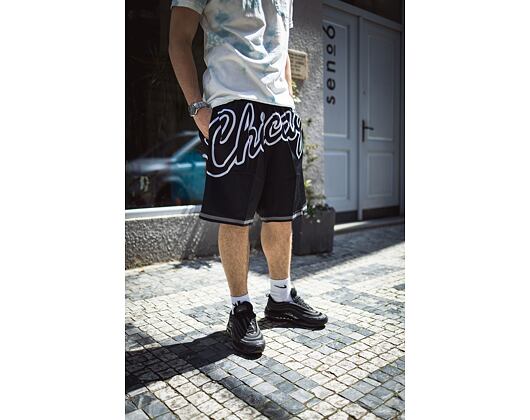 Kraťasy Mitchell & Ness Big Face 3.0 Fashion Short Chicago Bulls Black