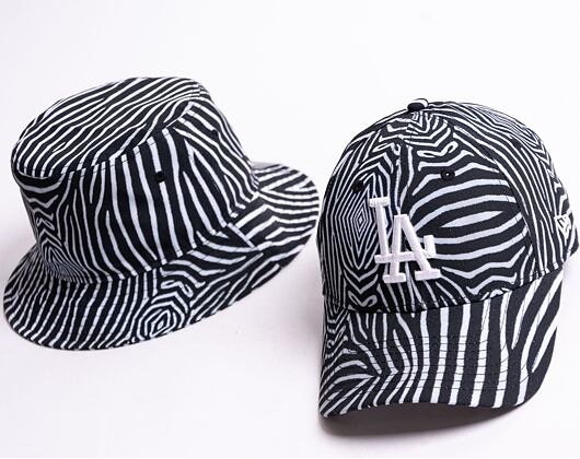 Dámská kšiltovka New Era 9FORTY Womens MLB Animal Print Los Angeles Dodgers Strapback Zebra