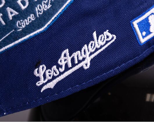 Kšiltovka New Era 59FIFTY MLB Cooperstown Los Angeles Dodgers Fitted Dark Royal