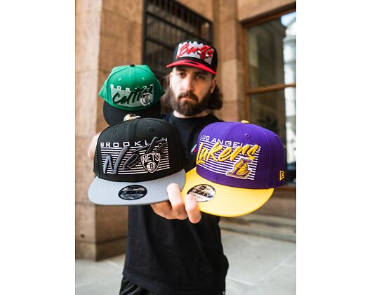 Kšiltovka New Era 9FIFTY NBA Team Wordmark Brooklyn Nets Snapback Team Color