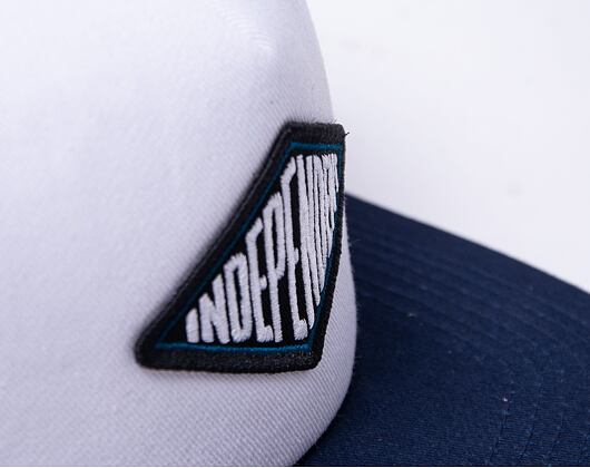 Kšiltovka Independent Turn & Burn Mesh Back Cap White Navy