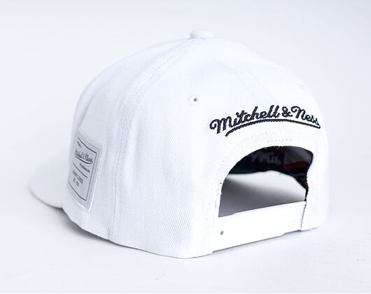 Kšiltovka Mitchell & Ness Branded Comfy Core Stretch Snapback White