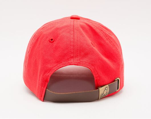 Kšiltovka Kangol Washed Baseball Cherry Glow