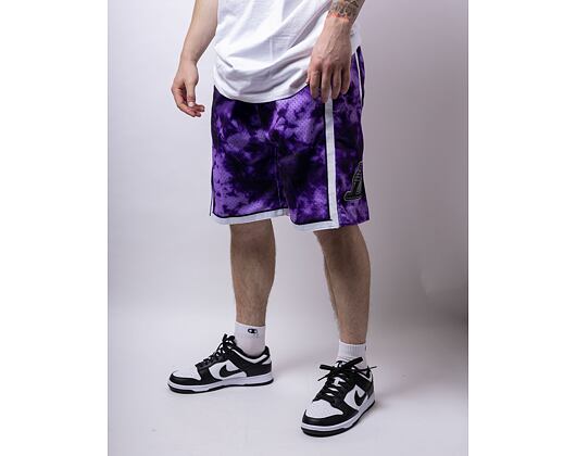 Kraťasy Mitchell & Ness Los Angeles Lakers Galaxy Swingman Shorts Purple