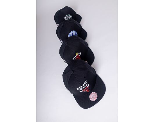 Kšiltovka Mitchell & Ness Top Spot Snapback HWC Miami Heat Black