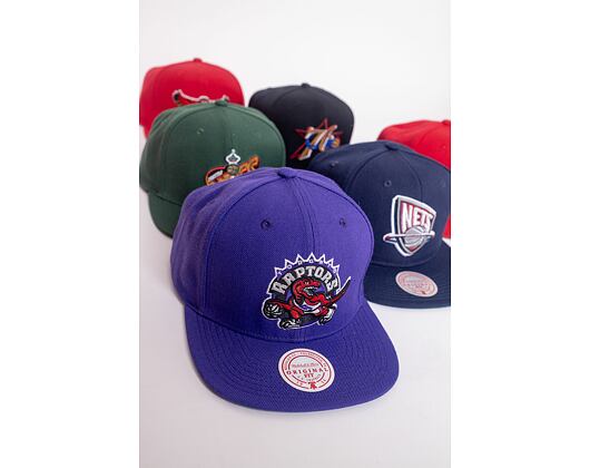 Kšiltovka Mitchell & Ness Toronto Raptors Team Ground 2.0 Snapback HWC Purple