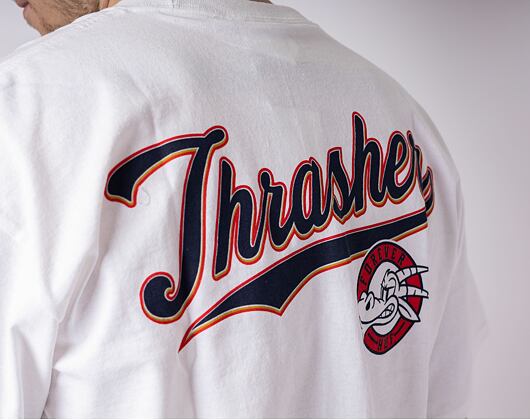Triko HUF × Thrasher Portola T-Shirt White
