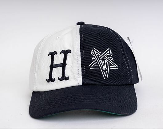 Kšiltovka HUF × Thrasher Split Snapback Black