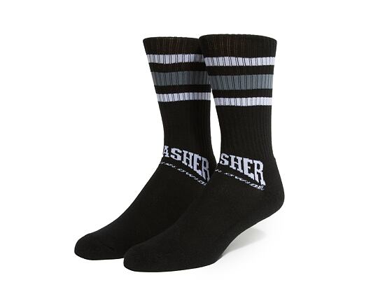 Ponožky HUF × Thrasher Center Field Sock Black