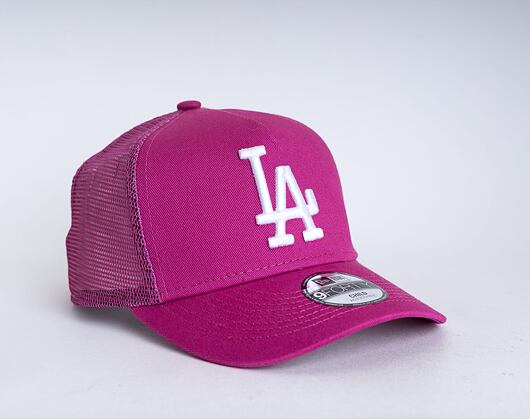 Dětská kšiltovka New Era 9FORTY Kids A-Frame Trucker MLB Tonal Mesh Los Angeles Dodgers Snapback Pas