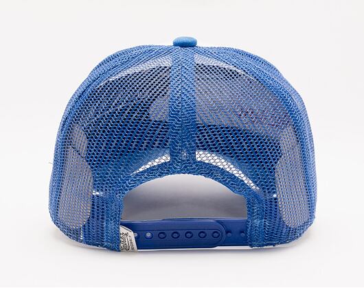 Kšiltovka Von Dutch Boston Trucker Cotton Twill White/Blue