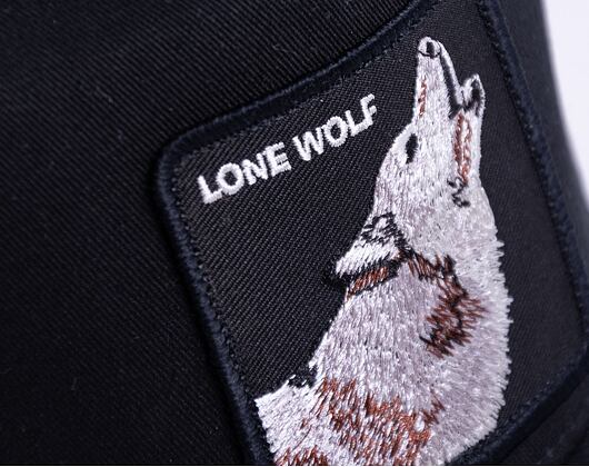 Kšiltovka Goorin - Animal Farm Core The Lone Wolf - Black