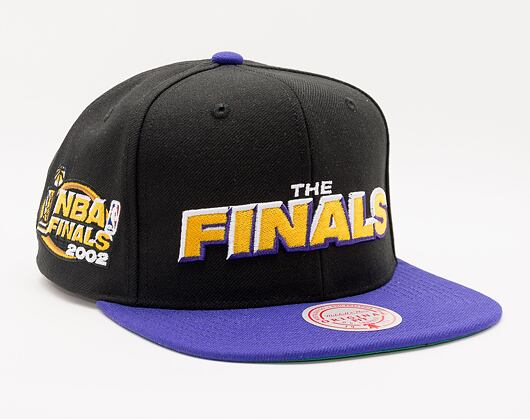 Kšiltovka Mitchell & Ness The Finals Snapback Los Angeles Lakers Black / Purple
