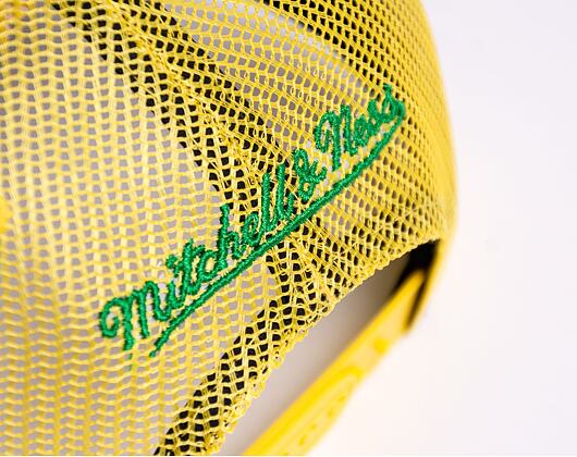 Kšiltovka Mitchell & Ness Keep On Truckin Trucker Hwc Seattle Supersonics Yellow