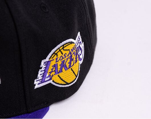 Kšiltovka Mitchell & Ness The Finals Snapback Los Angeles Lakers Black / Purple