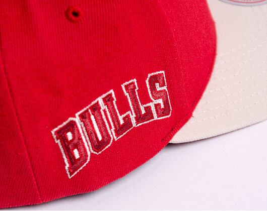 Kšiltovka Mitchell & Ness Off Team Snapback Chicago Bulls Red