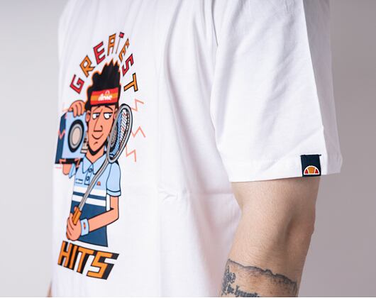 Triko Ellesse Classics Hits Tee White