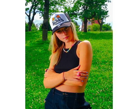 Kšiltovka Von Dutch Baker Trucker Foam White/Black