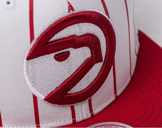 Kšiltovka Mitchell & Ness NBA Retro Pinstripe Snapback Hwc Atlanta Hawks White
