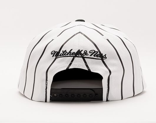 Kšiltovka Mitchell & Ness NBA Retro Pinstripe Snapback Hwc Portland Trail Blazers White