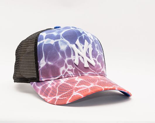 Kšiltovka New Era 9FORTY A-Frame Trucker MLB Summer City New York Yankees Snapback Pool Camo