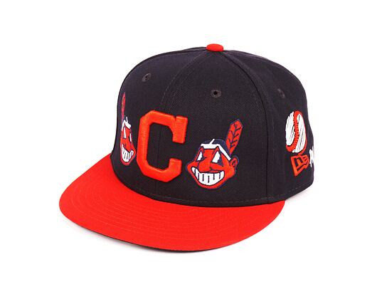 New Era × Adam Wave 59FIFTY MLB “Banned” Cleveland Indians Fitted