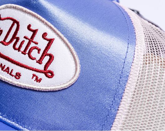 Kšiltovka Von Dutch Cary Trucker Satin Blue/Pink