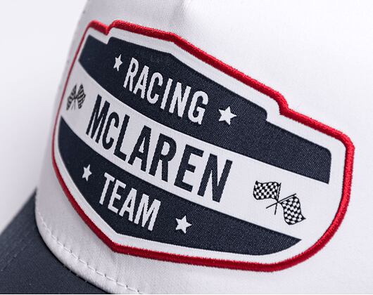 Kšiltovka New Era 9FORTY A-Frame Trucker USA MCLAREN White