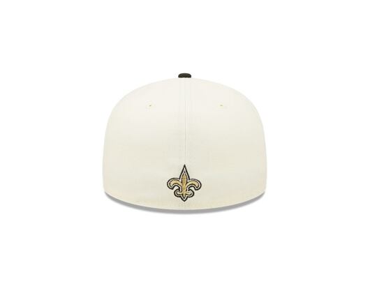 Kšiltovka New Era 59FIFTY NFL22 Sideline New Orleans Saints Off White / Team Color