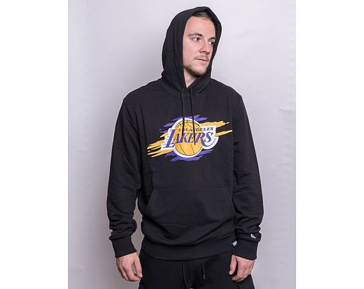 Mikina New Era NBA Tear Logo Hoody Los Angeles Lakers Black
