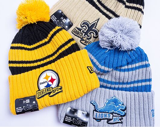 Kulich New Era NFL22 Sideline Sport Knit Detroit Lions Team Color