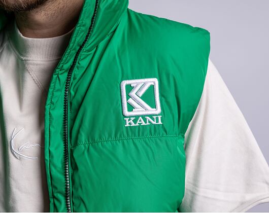 Vesta Karl Kani OG Puffer Vest Green