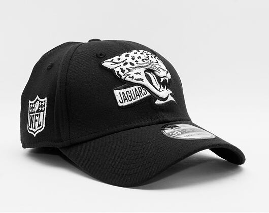 Kšiltovka New Era 39THIRTY NFL22 Sideline Jacksonville Jaguars Black / White
