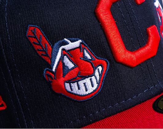 New Era × Adam Wave 59FIFTY MLB “Banned” Cleveland Indians Fitted