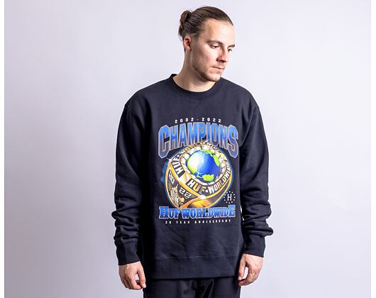 Mikina HUF Champions Crewneck Black
