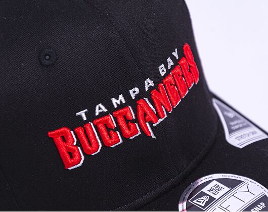 Kšiltovka New Era 9FIFTY Stretch-Snap NFL Team Wordmark Tampa Bay Buccaneers Black