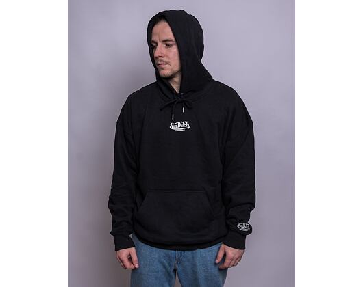 Mikina Von Dutch Matthew Sweatshirt French Terry Cotton Black