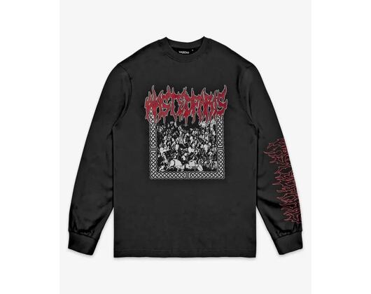 Triko Wasted Paris Longsleeve Field - Black