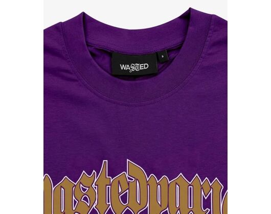 Triko Wasted Paris T-Shirt Pitcher - Royal Purple