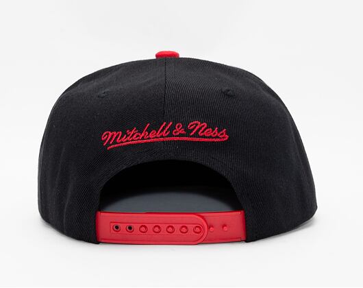 Kšiltovka Mitchell & Ness 8 BIT XL SNAPBACK HOUSTON ROCKETS Black