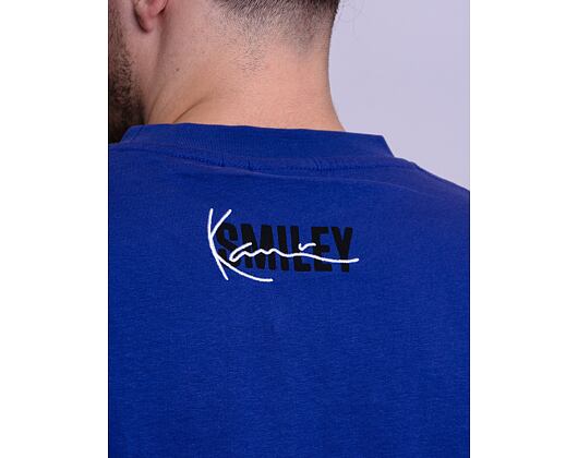 Triko Karl Kani Signature Smiley Print Tee navy