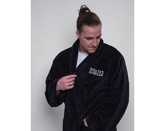 Župan Wasted Paris Bathrobe - Black