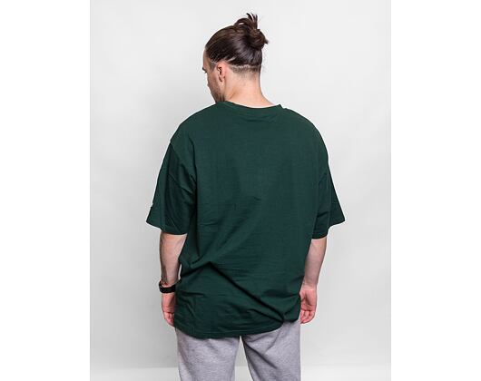 Triko New Era MLB League Essentials Oversized Tee New York Yankees Green/White