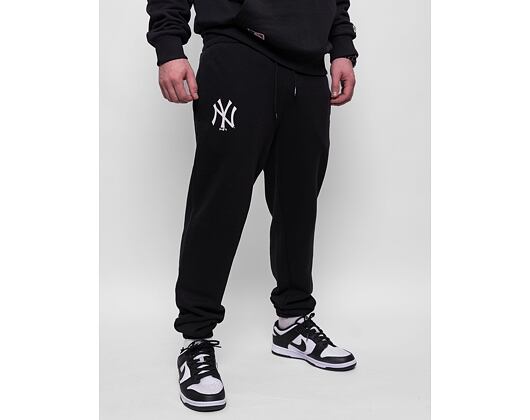Tepláky New Era MLB Team Logo Joggers New York Yankees Black/White