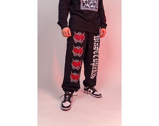 Tepláky Wasted Paris Jogging 10 years - Black