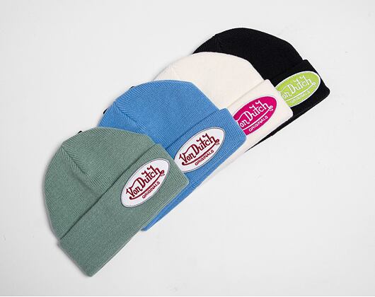 Kulich Von Dutch Conny Beanie Acryl - Black / Green