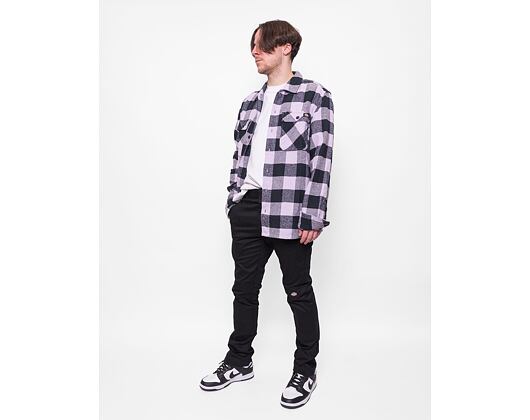 Košile Dickies New Sacramento Shirt Lila / Black