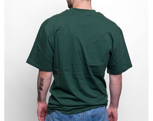 Triko Karl Kani Small Signature Essential Tee dark green