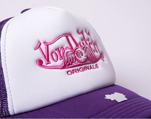 Kšiltovka Von Dutch Trucker Soro Foam White/Purple