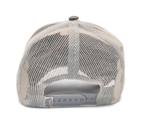 Kšiltovka Von Dutch Trucker Kalmar Grey/Grey